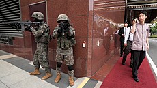 Protiteroristické manévry v rámci spole�ného jihokorejského a amerického...