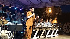 Jan Smigmator ne�ekan� vystoupil s t�e��ským Zatrestbandem na m�stských...