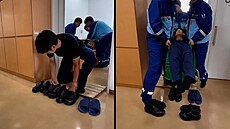 Japon�tí záchraná�i prosí: Neuklízejte nám boty, zdr�íte nás
