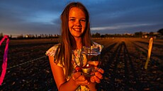 Akce Rozsvi�te rondely se konala na poli v Kuklenách. (20. srpna 2026).