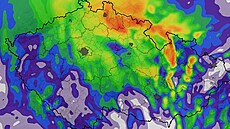 V pátek odpoledne zasáhnou �esko silné bou�ky.