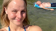 Ji�í Ployhar a jeho partnerka Laura si u�ívají spole�né chvíle na Korfu. (srpen...