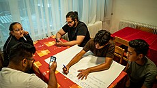 Letní studijní program pro romské d�ti se letos koná v Malé Morávce na...