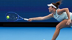 Linda Nosková na turnaji v Cincinnati