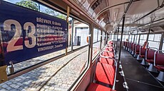 Zahájení výstavy Trolejbusy ve St�e�ovicích a p�edstavení tramvaje 6312 a 7122...
