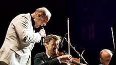 Filharmonie Hradec Králové doprovodila v Brn� �tefana Margitu na koncertu k...