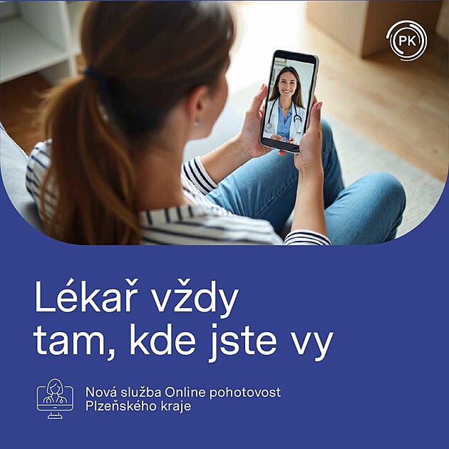 Online pohotovost Plzeňského kraje zdarma pomůže s nevolností, alergií