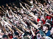 Spar�an�tí fanou�ci p�ed derby proti Slavii
