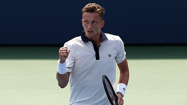 Ji�� Lehe�ka se hecuje v prvn�m kole US Open.