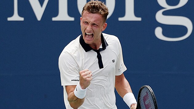 Ji�� Lehe�ka se hecuje v prvn�m kole US Open.