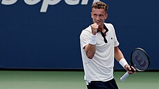Ji�í Lehe�ka se hecuje v prvním kole US Open.