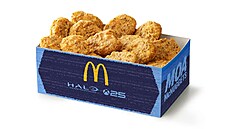 Black Pepper & Garlic McNuggets inspirované hrou Halo: Campaign Evolved. |...