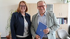 Jindra Zalabáková a Marek Korbélyi