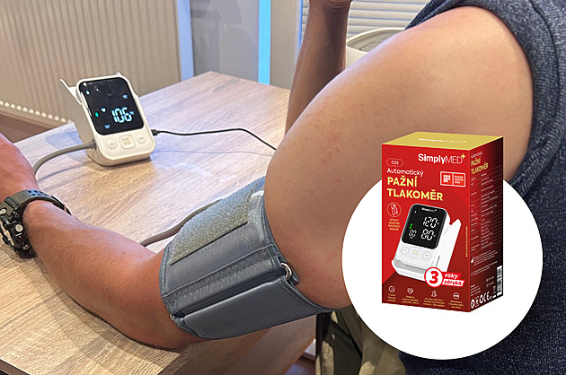 Tlakoměr za méně než devět set korun v redakčním testu. Co umí SimplyMed C02?