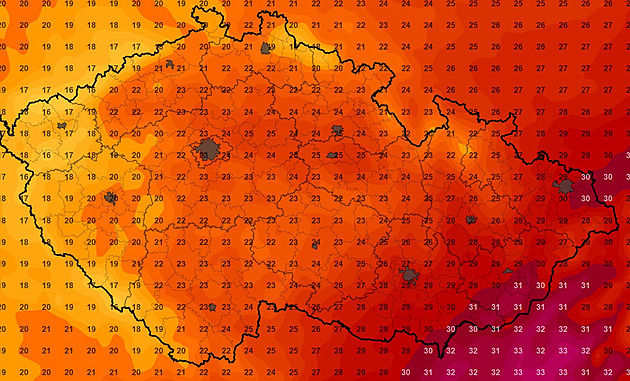 Studená fronta postupuje Českem, nese bouřky a nárazy větru. Léto se ještě vrátí