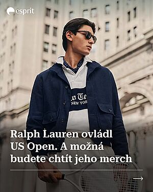 US Open nen� jen o tenise. 

Posledn� grandslam sezony se pomalu m�n� v jednu z nejzaj�mav�j��ch letn�ch m�dn�ch sc�n a Ralph Lauren toho vyu��v�...