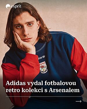 Zna�ka Adidas ve �tvrtek uvedla na trh novou kolekci Arsenal 26-27 EQT Retro, kter� roz�i�uje obl�benou �adu klubov�ch kus� inspirovan�ch designem...