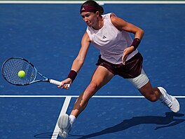 Nikola Bart��ková ve 3. kole US Open