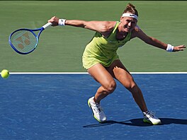 Marie Bouzková ve t�etím kole na US Open