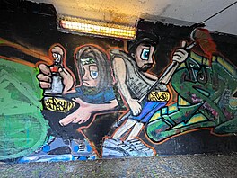 Graffiti v Braníku (2026)