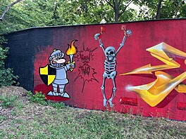 Graffiti ve Vr�ovicích (2026)