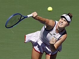 Linda Nosková ve �tvrtfinále US Open