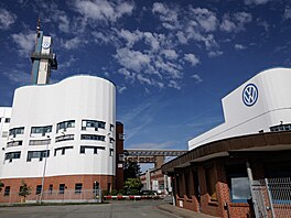 Brána �. 2 závodu VW v n�meckém Osnabrücku (7. zá�í 2026)