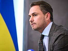 Ukrajinský generální prokurátor Ruslan Krav�enko (23. �ervence 2025)