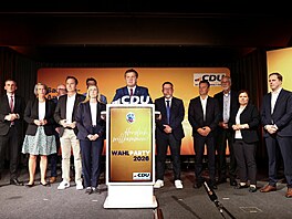 P�edseda vlády Sasko-Anhaltska za CDU a hlavní kandidát K�es�anskodemokratické...