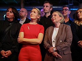 Spolup�edsedkyn� n�mecké levicové strany Die Linke, Ines Schwerdtnerová,...
