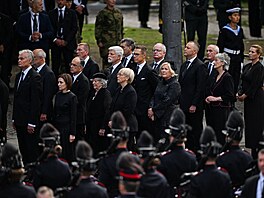�eský prezident Petr Pavel na poh�bu norského krále Haralda V. (9. zá�í 2026)