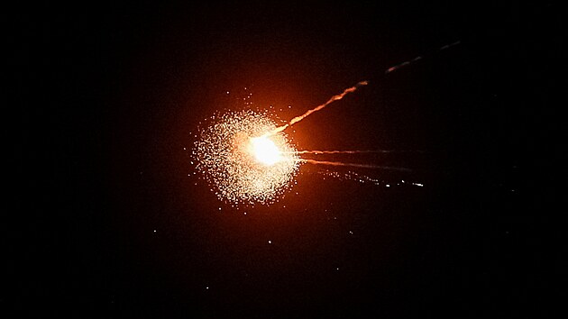 Sest�el rusk� rakety nad Kyjevem (1. z��� 2026)
