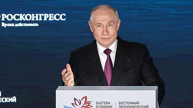 Vladimir Putin na ekonomick�m f�ru ve Vladivostoku (3. z��� 2026)