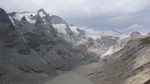Grossglockner a ledovec Pasterze z Kaiser-Franz-Josefs-H�he na Grossglockner Hochalpenstrasse (16. srpna 2026)