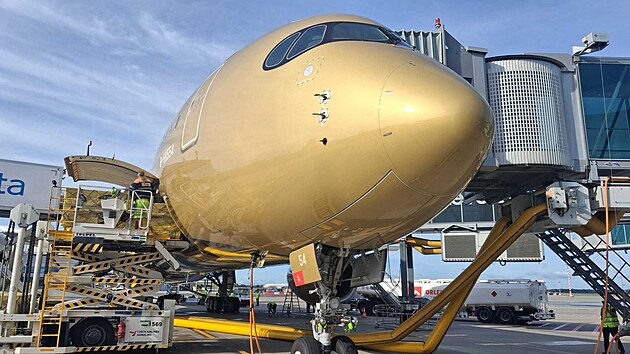 Letadlo Airbus A350-1000 spole�nosti Starlux ve verzi Airsorayama (1. z��� 2026)