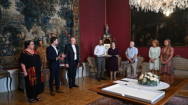 Momentka ze setk�n� v Arcibiskupsk� pal�ci v Olomouci. (9. z��� 2026)