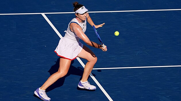Linda Noskov� ve t�et�m kole US Open