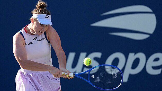 Linda Noskov� ve t�et�m kole US Open