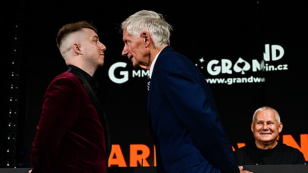 Miroslav Sl�dek na tiskov� konferenci k projektu G MMA.