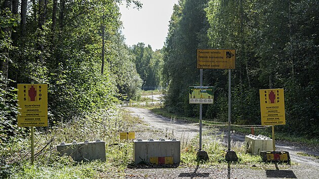Finsko-rusk� hranice u obce Nuijamaa (7. z��� 2026)