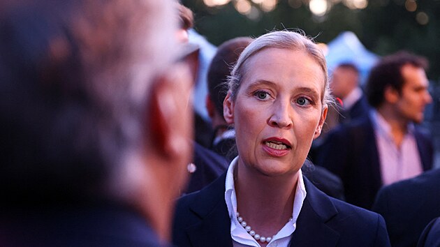 Spolup�edsedkyn� strany AfD Alice Weidelov�. (6. z��� 2026)