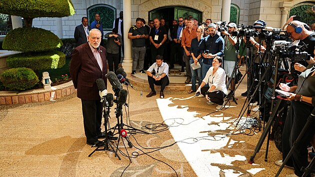 Americk� velvyslanec v Izraeli Mike Huckabee p�i n�v�t�v� palestinsk� obce Turmus Ajj�. (5. z��� 2026)