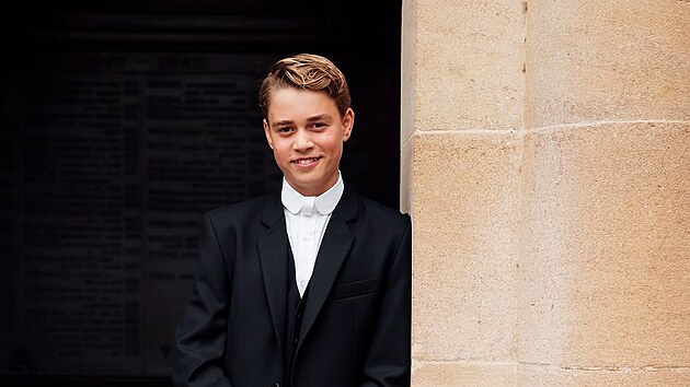 Princ George na �kole Eton College (8. zá�í 2026)