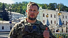 Ukrajinský brigádní generál Andrij Bileckyj