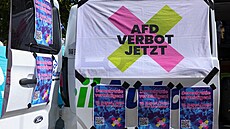 Odp�rci AfD v Halle (29. srpna 2026)
