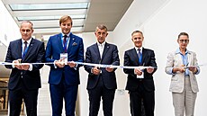 Slavnostní otev�ení Národního onkologického centra Fakultní nemocnice Motol a...