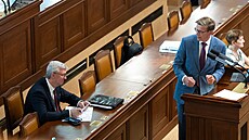 Martin Kupka (ODS) na �ádné sch�zi Sn�movny. (8. zá�í 2026)