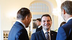 Ministr zahrani�ních v�cí Petr Macinka p�ilet�l na Slovensko, kde se setkal se...