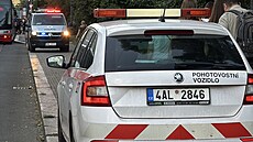 Na pra�ském Karlov� nám�stí tramvaj srazila �ty�letou dívku. (8. zá�í 2026)