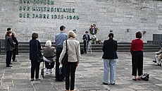 Pietní ceremonie k uct�ní �eskoslovenských ob�tí nacistické v�znice Plötzensee...